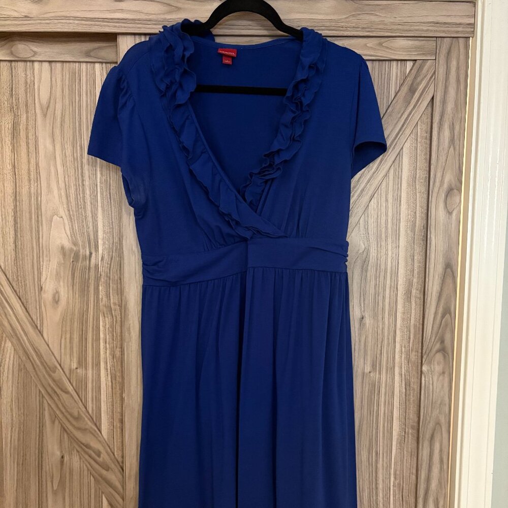 Ruffled Neck Dress
